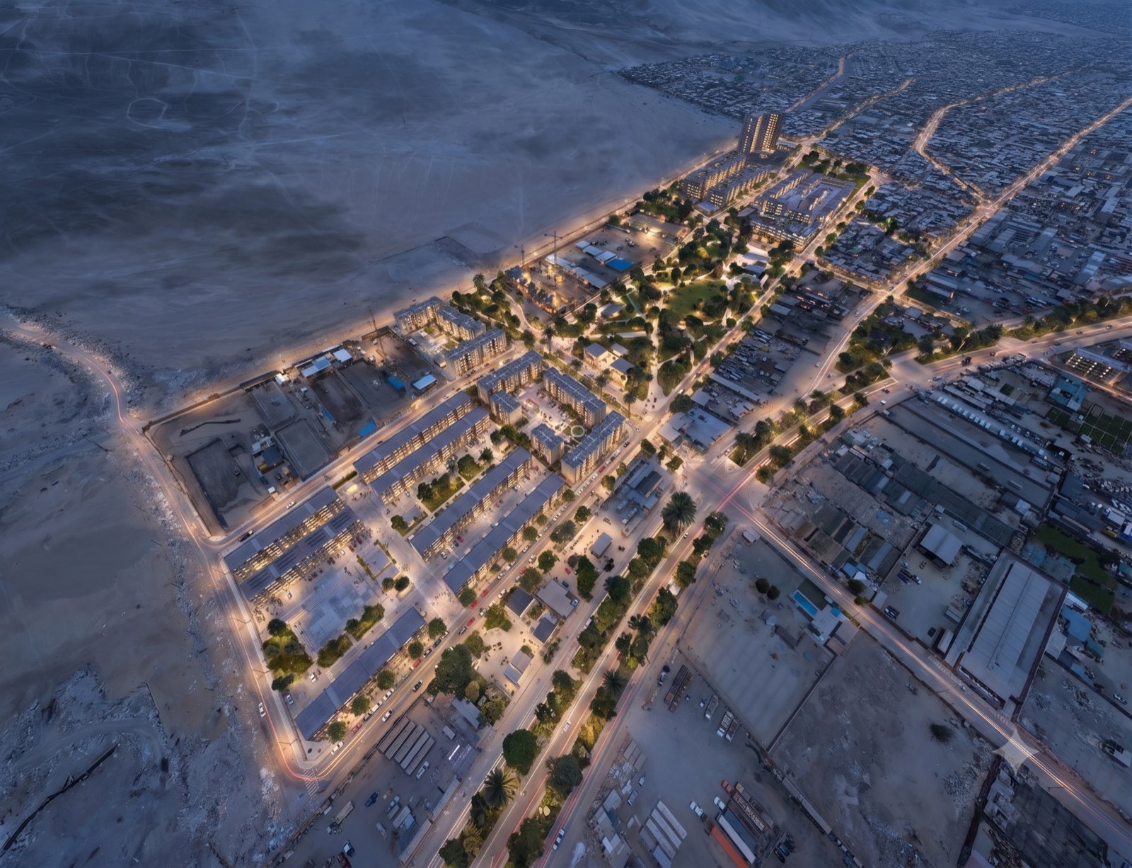 Proyecto urbano Manque — Altos La Chimba, Antofagasta
